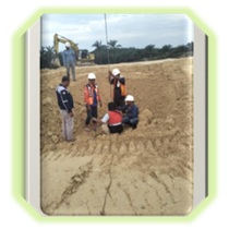 PT.PETRONESIA BENIMEL GROUP HK PROYEK PEMBANGUNAN REST AREA STA 46B TOL PEKANBARU-DUMAI ( TAHUN 2023-2024 ) TEST CBR TANAH